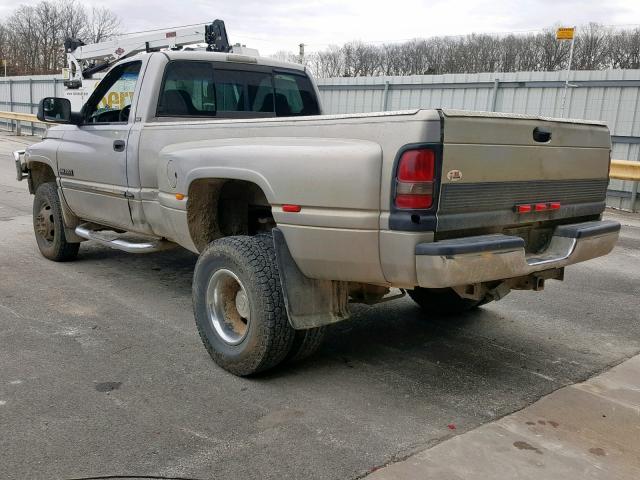 3B7MF36791M264449 - 2001 DODGE RAM 3500 SILVER photo 3