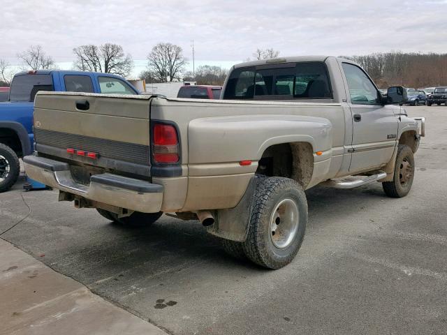 3B7MF36791M264449 - 2001 DODGE RAM 3500 SILVER photo 4