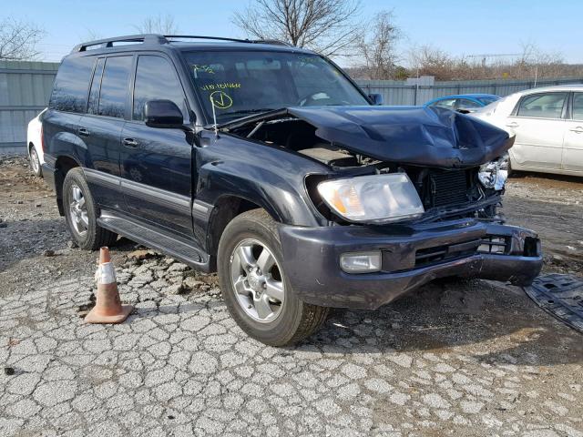 JTEHT05J262101464 - 2006 TOYOTA LAND CRUIS BLACK photo 1