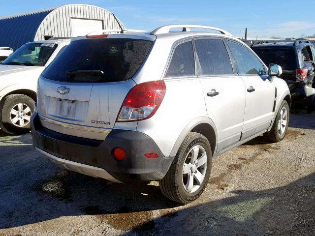 3GNAL2EKXCS595798 - 2012 CHEVROLET CAPTIVA SP SILVER photo 4