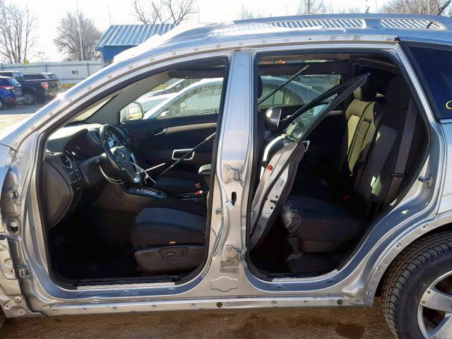 3GNAL2EKXCS595798 - 2012 CHEVROLET CAPTIVA SP SILVER photo 9