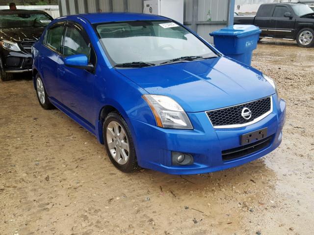 3N1AB6AP8AL682811 - 2010 NISSAN SENTRA 2.0 BLUE photo 1