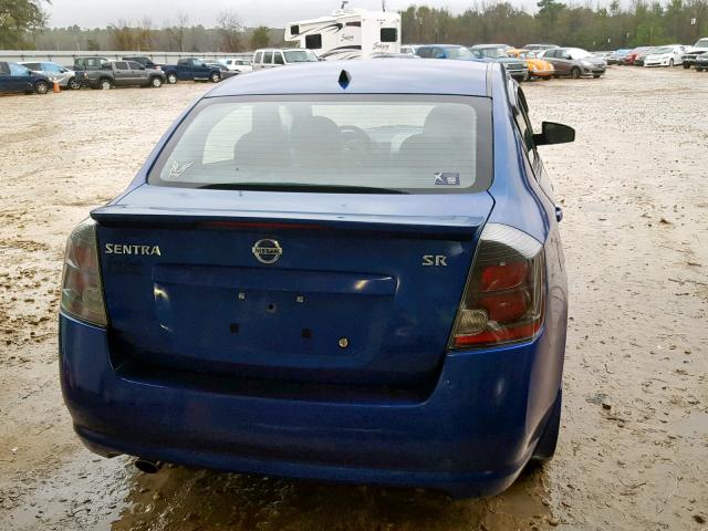 3N1AB6AP8AL682811 - 2010 NISSAN SENTRA 2.0 BLUE photo 9