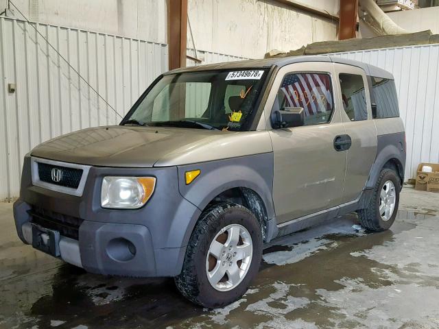 5J6YH27623L026856 - 2003 HONDA ELEMENT EX SILVER photo 2