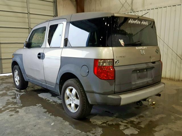 5J6YH27623L026856 - 2003 HONDA ELEMENT EX SILVER photo 3