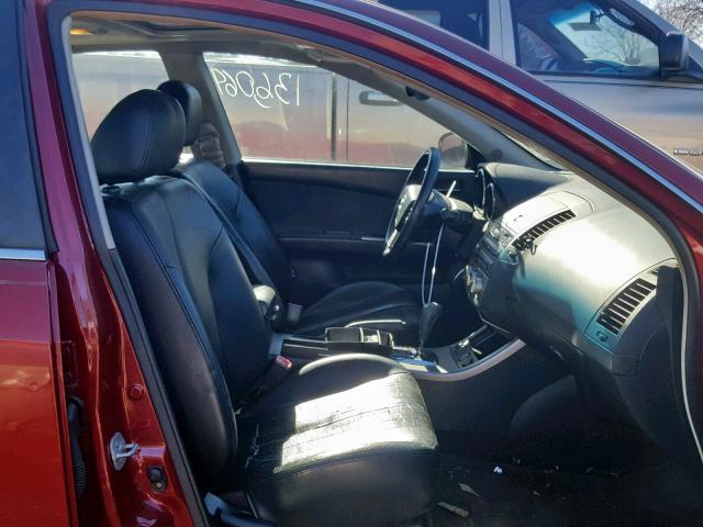 1N4BL11D45C372797 - 2005 NISSAN ALTIMA SE RED photo 5