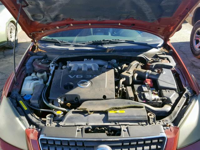 1N4BL11D45C372797 - 2005 NISSAN ALTIMA SE RED photo 7