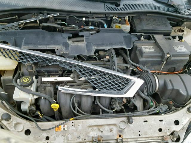 1FAFP34N16W169792 - 2006 FORD FOCUS ZX4 TAN photo 7