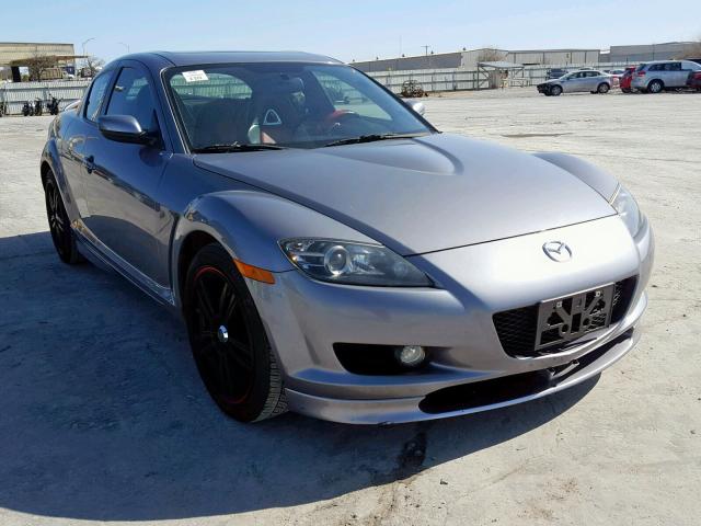 JM1FE17N440121543 - 2004 MAZDA RX8 GRAY photo 1