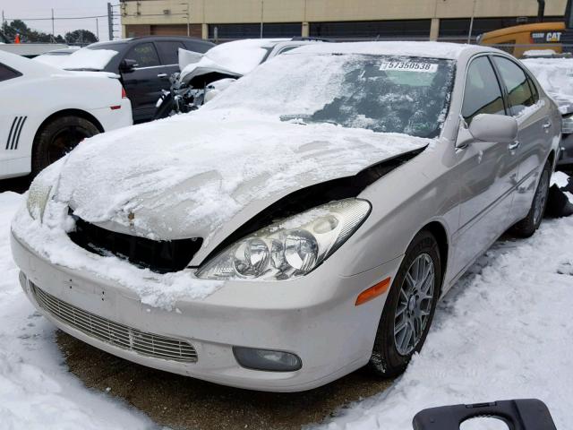 JTHBA30G845035770 - 2004 LEXUS ES 330 SILVER photo 2