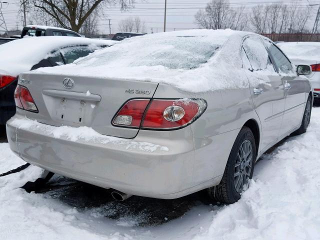 JTHBA30G845035770 - 2004 LEXUS ES 330 SILVER photo 4