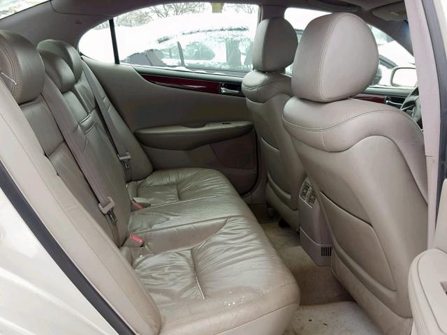 JTHBA30G845035770 - 2004 LEXUS ES 330 SILVER photo 6