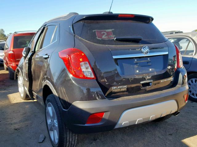 KL4CJESB0GB586956 - 2016 BUICK ENCORE BLACK photo 3