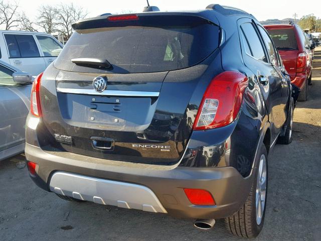 KL4CJESB0GB586956 - 2016 BUICK ENCORE BLACK photo 4