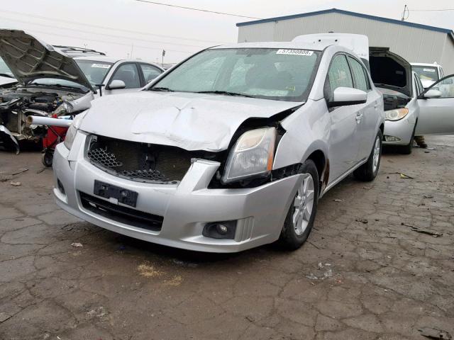 3N1AB6AP5AL674326 - 2010 NISSAN SENTRA 2.0 SILVER photo 2