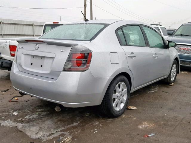 3N1AB6AP5AL674326 - 2010 NISSAN SENTRA 2.0 SILVER photo 4