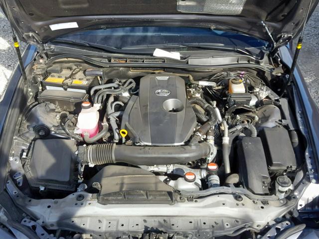 JTHBA1D28G5026459 - 2016 LEXUS IS 200T GRAY photo 7