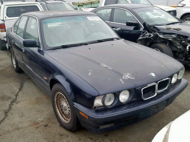 WBAHE2329SGE91451 - 1995 BMW 530 I AUTO BLUE photo 1