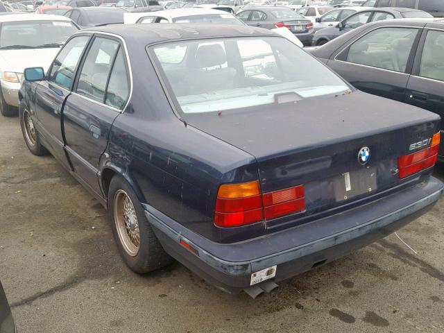 WBAHE2329SGE91451 - 1995 BMW 530 I AUTO BLUE photo 3