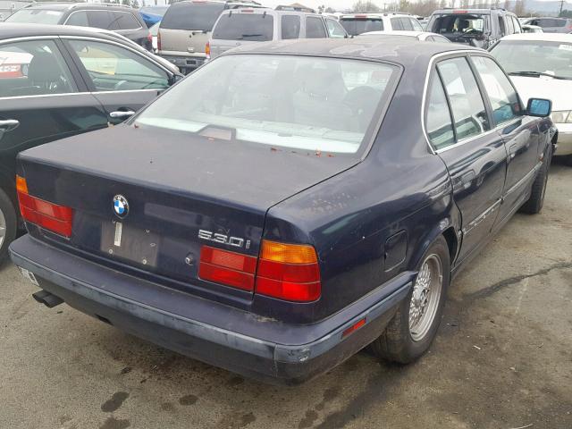 WBAHE2329SGE91451 - 1995 BMW 530 I AUTO BLUE photo 4