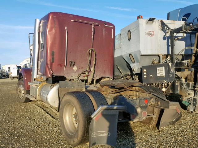 3AKBGNDV6FDGJ0746 - 2015 FREIGHTLINER CONVENTION MAROON photo 3