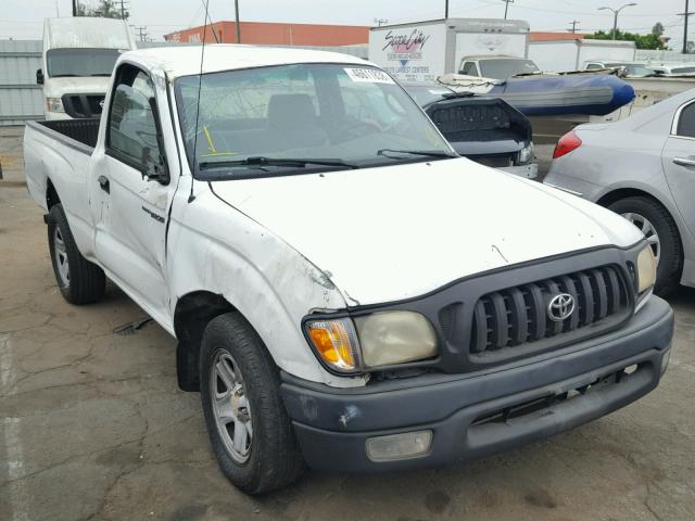 5TENL42N82Z022618 - 2002 TOYOTA TACOMA WHITE photo 1