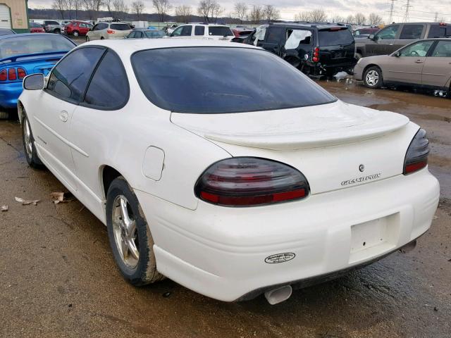 1G2WP12K92F249976 - 2002 PONTIAC GRAND PRIX WHITE photo 3