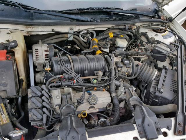 1G2WP12K92F249976 - 2002 PONTIAC GRAND PRIX WHITE photo 7