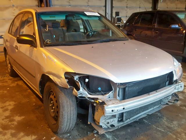 2HGES16335H577486 - 2005 HONDA CIVIC DX V SILVER photo 1