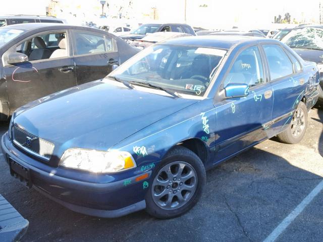 YV1VS2554YF517028 - 2000 VOLVO S40 BLUE photo 2