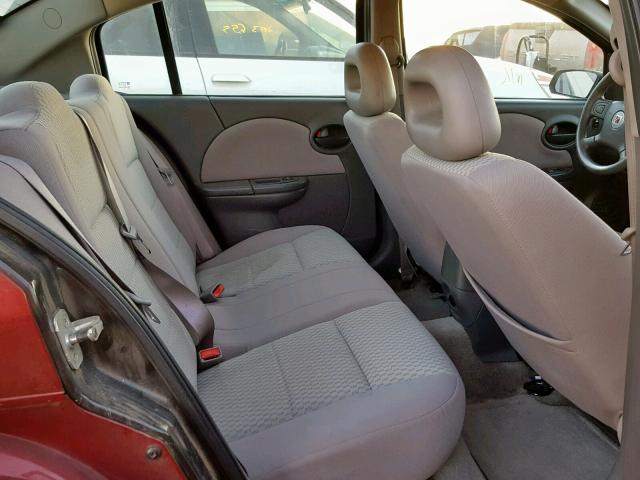 1G8AJ55F66Z155338 - 2006 SATURN ION LEVEL 红色 照片 6