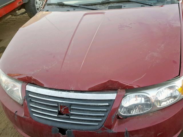 1G8AJ55F66Z155338 - 2006 SATURN ION LEVEL 红色 照片 7