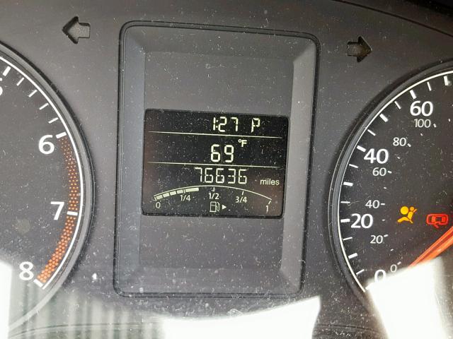 3VW2K7AJXCM381857 - 2012 VOLKSWAGEN JETTA BASE Արծաթագույն լուսանկար 8