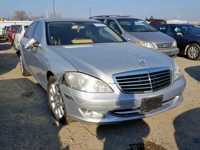 WDDNG71X58A159081 - 2008 MERCEDES-BENZ S 550 SILVER photo 1