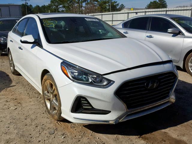 5NPE34AF0JH606796 - 2018 HYUNDAI SONATA SPO WHITE photo 1