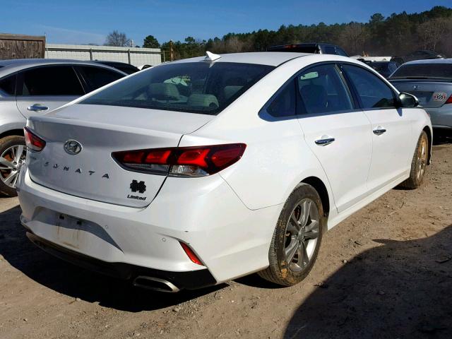 5NPE34AF0JH606796 - 2018 HYUNDAI SONATA SPO WHITE photo 4