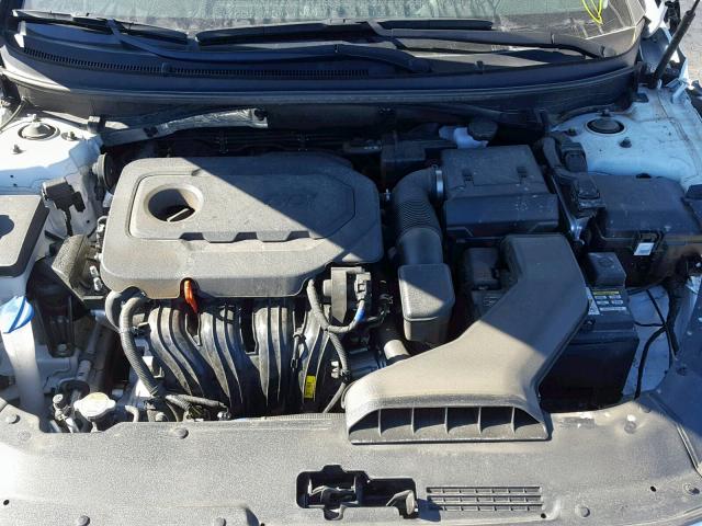 5NPE34AF0JH606796 - 2018 HYUNDAI SONATA SPO WHITE photo 7