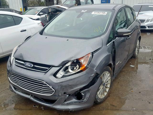 1FADP5BU1DL528487 - 2013 FORD C-MAX SEL CHARCOAL photo 2