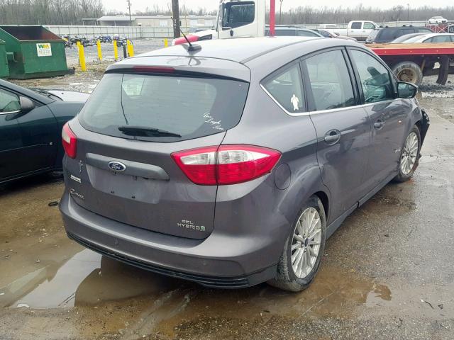 1FADP5BU1DL528487 - 2013 FORD C-MAX SEL CHARCOAL photo 4