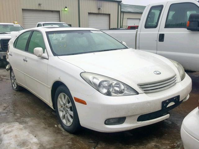 JTHBF30G920010436 - 2002 LEXUS ES 300 WHITE photo 1