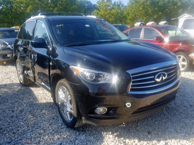 5N1CL0MM0EC516457 - 2014 INFINITI QX60 HYBRI BLACK photo 1