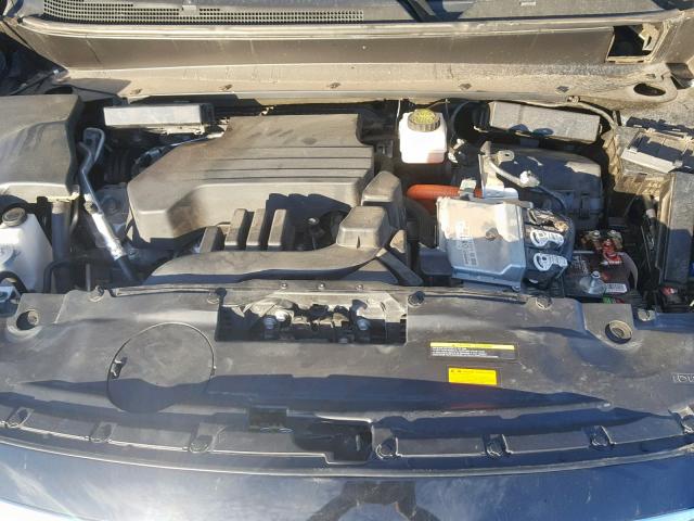 5N1CL0MM0EC516457 - 2014 INFINITI QX60 HYBRI BLACK photo 7