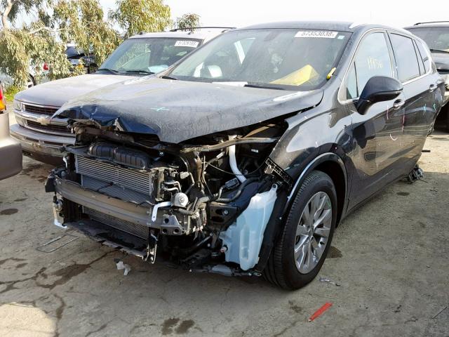 LRBFXDSA8HD078497 - 2017 BUICK ENVISION E BLACK photo 2