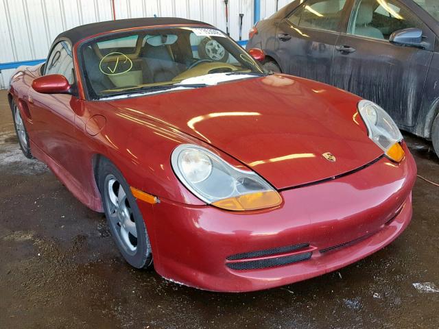 WP0CA298X1U623439 - 2001 PORSCHE BOXSTER RED photo 1