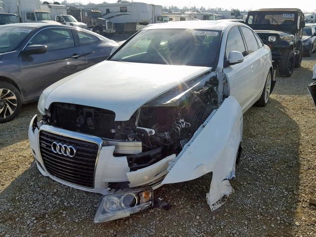 WAUKGAFBXAN057648 - 2010 AUDI A6 PRESTIG WHITE photo 2