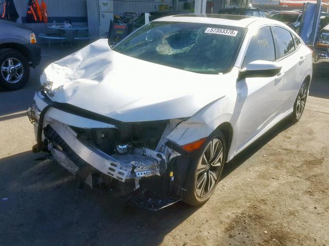 2HGFC1F7XHH630824 - 2017 HONDA CIVIC EXL WHITE photo 2