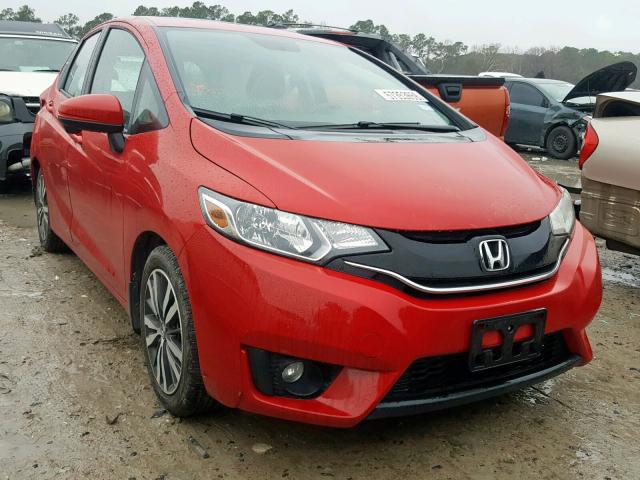 3HGGK5H82FM702733 - 2015 HONDA FIT EX RED photo 1