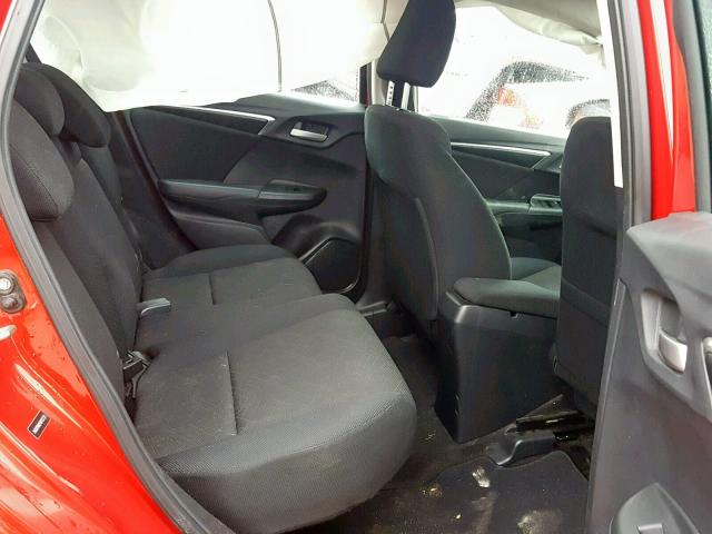 3HGGK5H82FM702733 - 2015 HONDA FIT EX RED photo 6