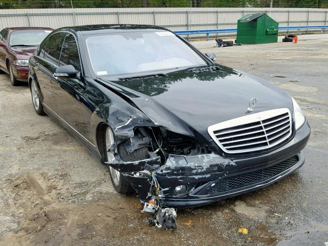 WDDNG71XX8A201843 - 2008 MERCEDES-BENZ S 550 BLACK photo 1