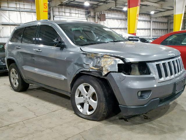 1C4RJFAT3CC157038 - 2012 JEEP GRAND CHER GRAY photo 1